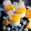 Dinkelige Weihnachten - köstliche Weihnachtsrezepte mit Dinkelmehl - Spekulatius-Creme mit Orangenkompott